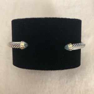David Yurman Cable Classics Blue Topaz/14K Gold